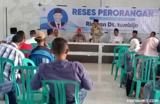 Reses Anggota DPRD Provinsi Sumatera Barat, Ridwan Dt. Tumbijo, Jemput Aspirasi Masyarakat Nagari Sungai Batang