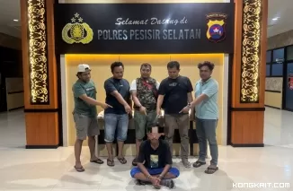 Sat Resnarkoba Polres Pesisir Selatan Ringkus Pelaku Penyalahgunaan Narkotika di Nagari Amping Parak