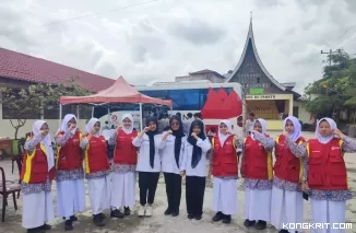 SMA Negeri 3 Bukittinggi Gelar Donor Darah, Wujudkan Kepedulian Menjelang Ramadhan