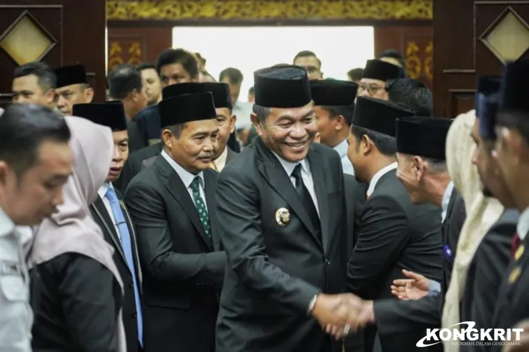 Bupati Muba H. M Toha Sampaikan Pidato Sambutan dalam Rapat Paripurna DPRD