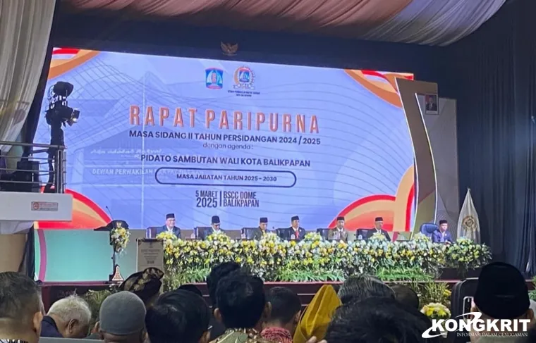 DPRD Balikpapan Gelar Rapat Paripurna, Wali Kota Rahmad Mas'ud Sampaikan Pidato Perdana