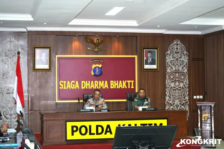 Kasdam VIMulawarman Hadiri Launching Satuan Pelayanan Pemenuhan Gizi Polri Bersama Forkopimda Kaltim