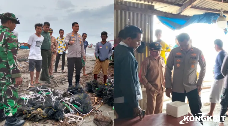 Nelayan Pulau Rajo Amankan Kapal Ilegal Penangkap Baby Lobster, Polisi Lanjutkan Penyidikan