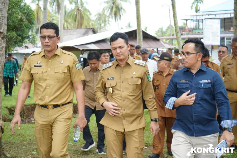 Persiapan Pacu Kuda 2025, Wabup Rahmat Hidayat Tinjau Stadion Duku Banyak, Balah Aie