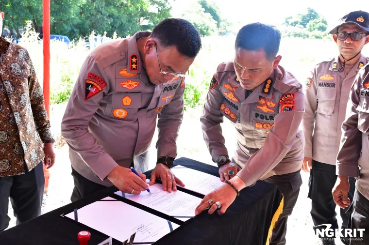 Polda NTT Tandatangani MoU dengan BRI dan Flosindo untuk Pengadaan Perumahan Anggota Polri