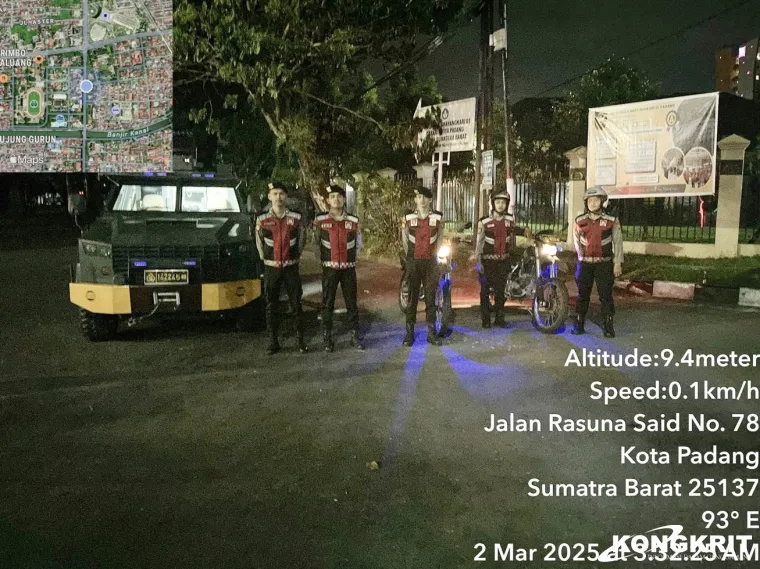 Polda Sumbar Intensifkan Patroli Cegah Tawuran dan Balap Liar di Kota Padang