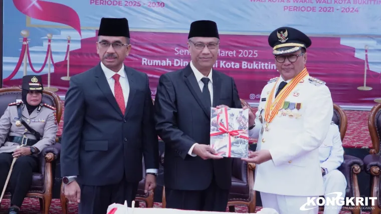 Ramlan Nurmatias dan Ibnu Asis Resmi Pimpin Bukittinggi 2025-2030