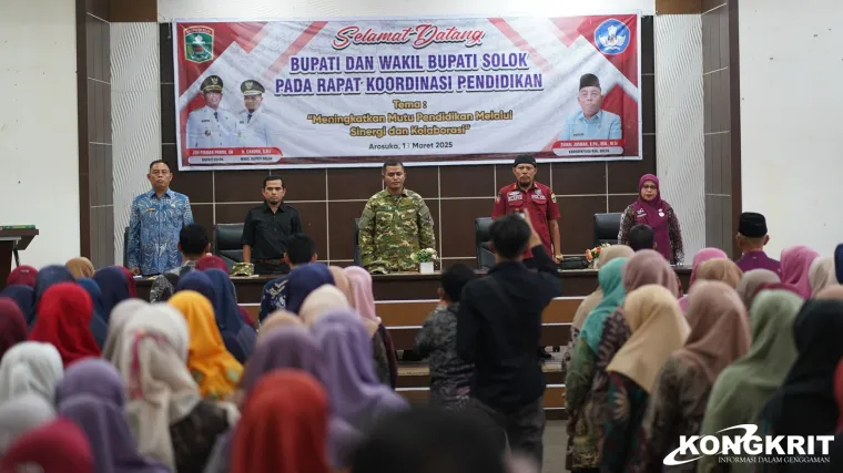 Rapat Koordinasi Pendidikan Kabupaten Solok Fokuskan Peningkatan Kualitas Pendidikan