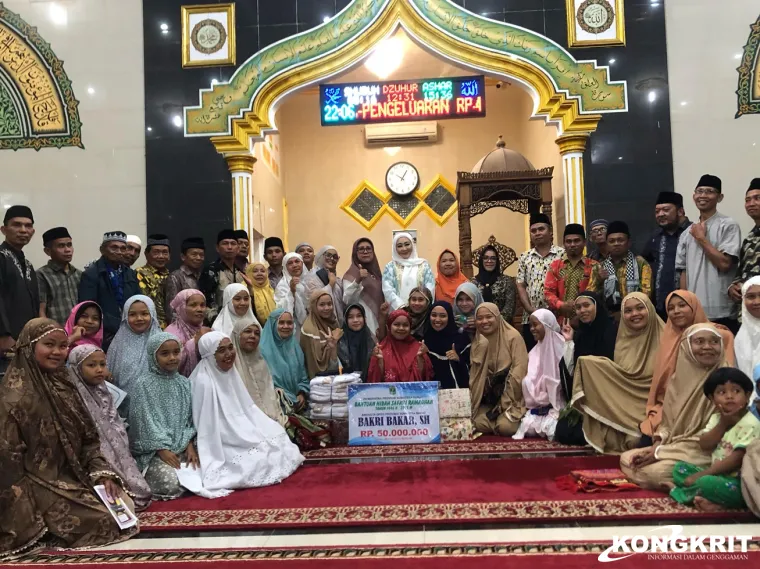 Tim Safari Ramadan DPW Partai Nasdem Sumatera Barat Kunjungi Masjid Istiqomah di Pesisir Selatan