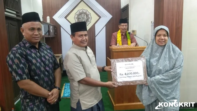 Tim Safari Ramadhan Kota Solok Kunjungi Masjid Al Muhsinin di Malam Terakhir Safari Ramadhan