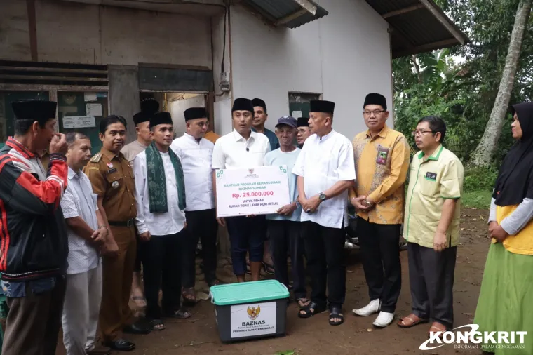 Tim Safari Ramadhan Provinsi Sumbar Kunjungi Masjid Baitul Inabah di Padang Karambia