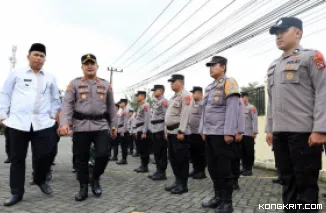 Apel Gelar Pasukan Operasi Ketupat Singgalang 2025, Dihadiri Langsung Oleh Wawako Pariaman