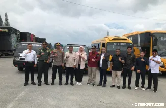 Bupati Solok Luncurkan Program Angkutan Barang Gratis dan Bus Sekolah Gratis