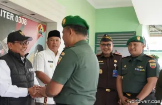 Danrem 032Wirabraja Kunjungi Kodim 0308Pariaman, Berikan Pengarahan dan Silaturahmi Bersama Bupati Padang Pariaman