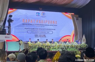 DPRD Balikpapan Gelar Rapat Paripurna, Wali Kota Rahmad Mas'ud Sampaikan Pidato Perdana