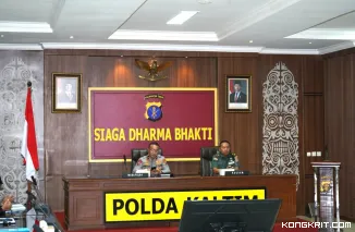 Kasdam VIMulawarman Hadiri Launching Satuan Pelayanan Pemenuhan Gizi Polri Bersama Forkopimda Kaltim