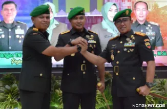 KJI Sambut Danrem 032Wirabraja yang Baru, Tegaskan Komitmen Sinergi dengan TNI