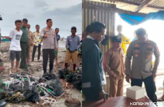 Nelayan Pulau Rajo Amankan Kapal Ilegal Penangkap Baby Lobster, Polisi Lanjutkan Penyidikan