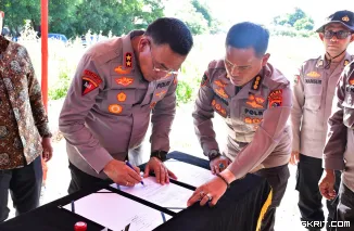 Polda NTT Tandatangani MoU dengan BRI dan Flosindo untuk Pengadaan Perumahan Anggota Polri