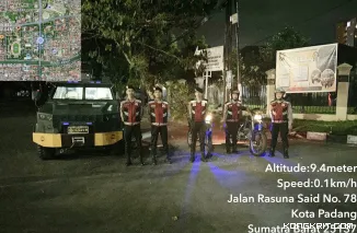 Polda Sumbar Intensifkan Patroli Cegah Tawuran dan Balap Liar di Kota Padang