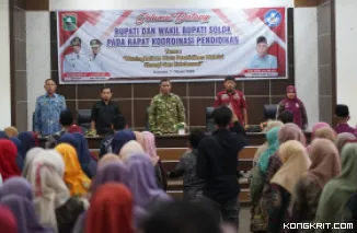 Rapat Koordinasi Pendidikan Kabupaten Solok Fokuskan Peningkatan Kualitas Pendidikan