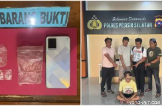 Satresnarkoba Polres Pesisir Selatan Ungkap Kasus Narkoba, Satu Tersangka Diamankan