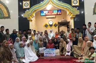 Tim Safari Ramadan DPW Partai Nasdem Sumatera Barat Kunjungi Masjid Istiqomah di Pesisir Selatan