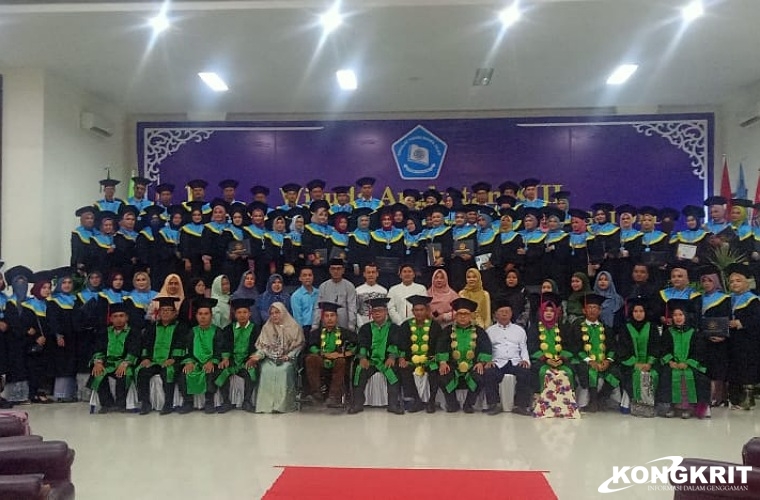 Yayasan STAI Kota Tebingtinggi Sukses Gelar Wisuda 77 Sarjana Baru