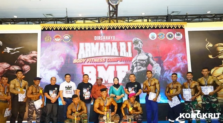 Body Fitness Competition Open Se-Indonesia, digelar di Ballroom Hotel Tarakan Plaza, Kota Tarakan, Provinsi Kalimantan Utara pada Minggu (10/12).