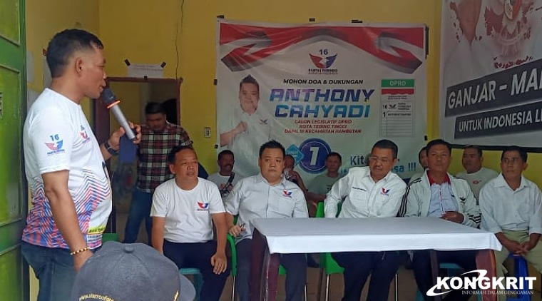 DPD Partai Perindo Kota Tebingtinggi Gelar Kampanye Akbar Jelang Pemilu 2024