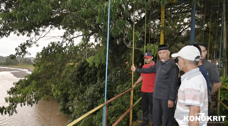 Gubernur Mahyeldi Tinjau Daerah Rawan Bencana dan Blind Spot di Kabupaten Agam