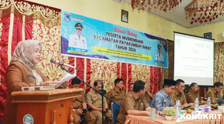 Musrenbang Kecamatan Payakumbuh Barat, Selatan, 85 Usulan untuk Pembangunan 2025