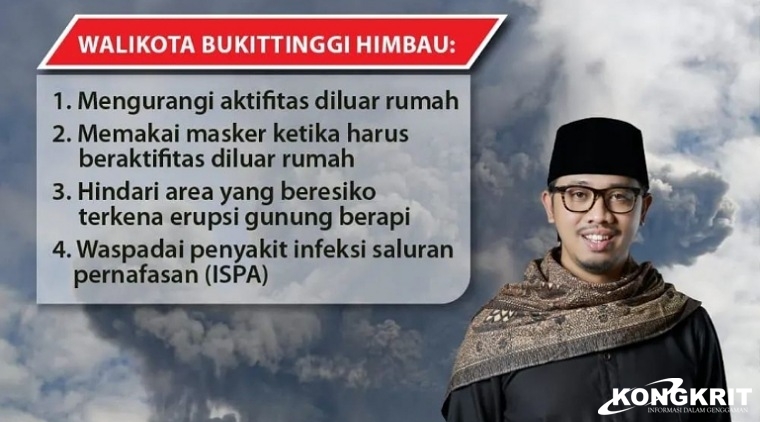 Imbauan Wali Kota Bukittinggi, H. Erman Safar, SH