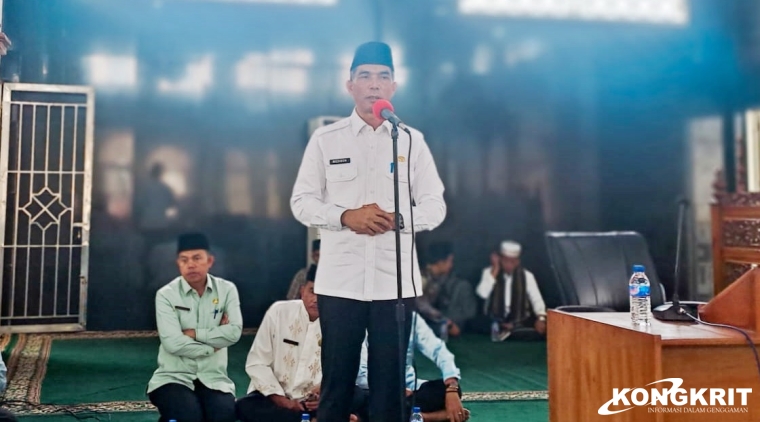 Pemerintah Kabupaten Solok Memperingati Isra Mi'raj Tahun 1445 H  2024 M di Masjid Agung Darussalam Islamic Centre Koto Baru