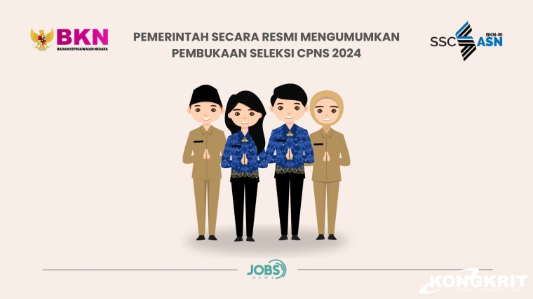 Penting! Rincian Seleksi CPNS &amp; PPPK 2024, Skema Tiga Gelombang dan Jadwal Terbaru! (Foto : jobnews.id)