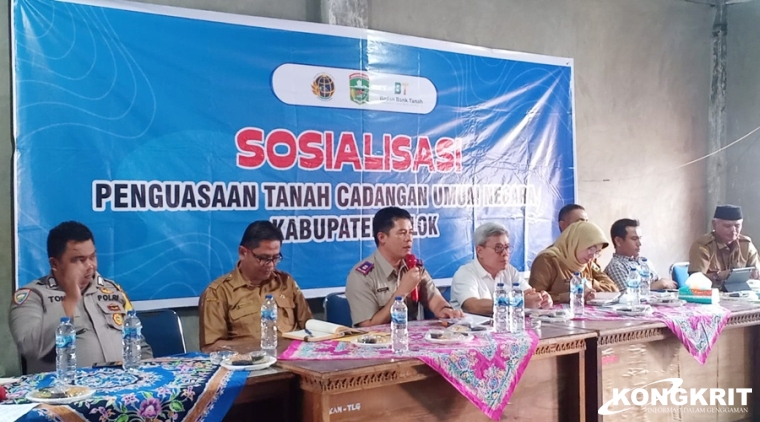 Sosialisasi Kedua, Masyarakat Menyambut Baik Upaya Badan Bank Tanah Terkait Kejesalan Status Tanah PT Krakatau Limo Sejati di Kabupaten Solok (Senin, 15 Januari 2024).