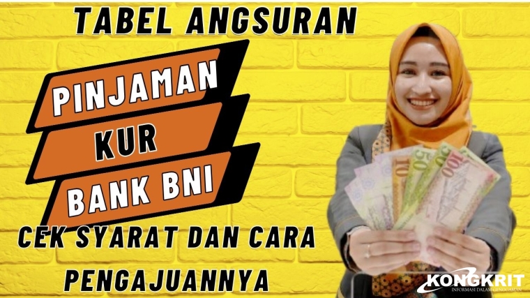 Ilustrasi Pinjaman KUR Bank BNI