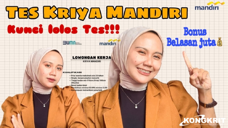 Ilustrasi tes Kriya Mandiri.