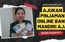 Ilustrasi Pinjaman Online Bank Mandiri