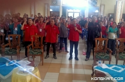 Petugas saksi dari PDIP Tebingtinggi ikuti pelatihan