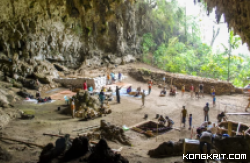 Jejak Misterius Manusia Hobbit, Eksplorasi 20 Tahun Penemuan yang Mengejutkan Dunia. (Foto : Dok. Istimewa)