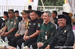 Ketua DPRD Kabupaten Dharmasrya Hadiri Peresmian Perpustakaan Daerah di kawasan Sport Center Dharmasraya.