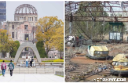 Mengapa Hiroshima Tidak Menjadi 'Kota Mati' Seperti Chernobyl? (Foto : Kongkrit.com)