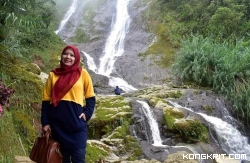 Menjelajahi Keindahan Air Terjun Sikarim, Petualangan di Dataran Tinggi Dieng. (Foto : Dok. Istimewa)