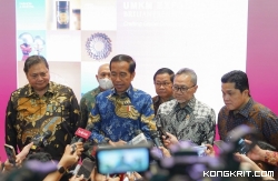 Presiden RI Joko Widodo, turut serta dalam Pembukaan UMKM Expo(rt) Brilianpreneur 2023 di Jakarta Convention Center (JCC)