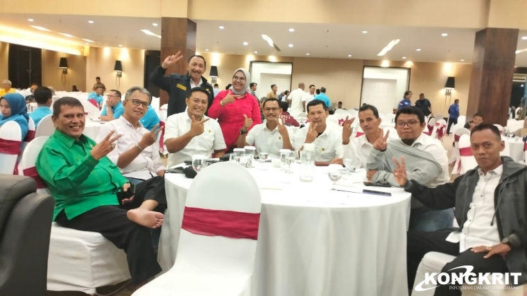 DPD dan DPC Partai Garuda Sumatera Barat hadiri Raker Pemenangan Prabowo - Gibran