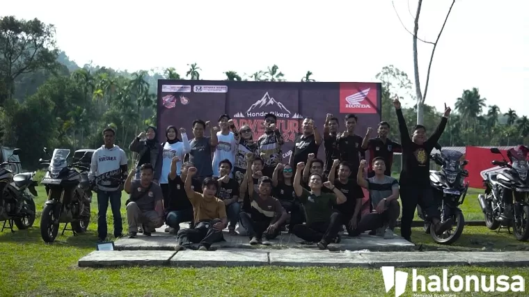 AHSB Pererat Solidaritas antar Komunitas  Honda Bikers Adventure Camp