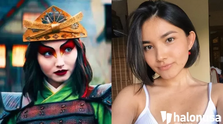 Maria Zhang pemeran Suki di Avatar: The Last Airbender. (Kolase: Netflix dan Instagram)