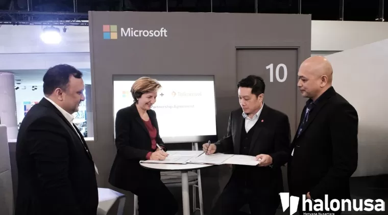 Telkomsel dan Microsoft kembali berkolaborasi untuk tingkatkan pengalaman gaya hidup digital pelanggan dengan memperkuat integrasi Microsoft Azure AI ke dalam platform pelanggan dan bisnis Telkomsel.  (Foto: Telkomsel)