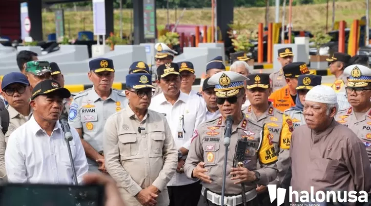 Kakorlantas Mabes Polri menyampaikan temuan saat melakukan patroli (Foto: Divhumas Polri)